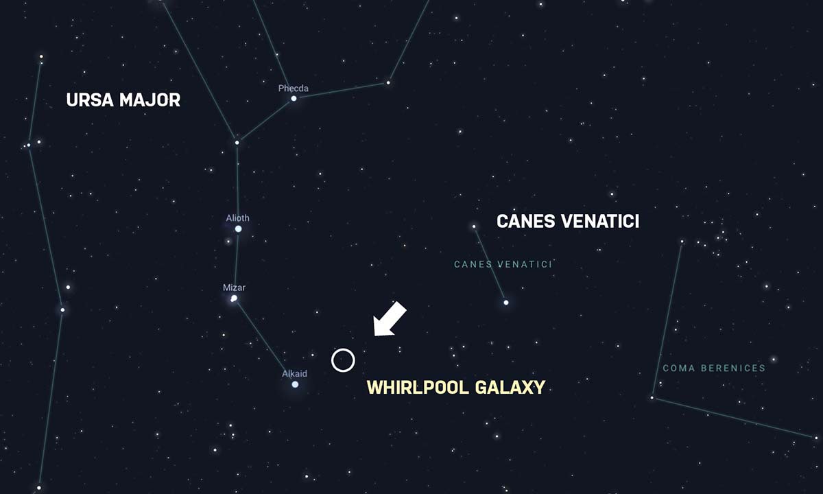 How to find M51